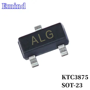 100/200 Adet KTC3875 SMD Transistör Ayak İzi SOT-23 Serigrafi ALG Tipi NPN 50V / 150mA Bipolar Amplifikatör Transistör