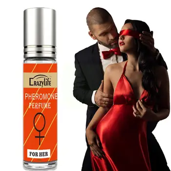 10ml Feromon Roll-On Parfüm Erkekler Kadınlar Samimi Ortağı Uzun Koku Koku Parfüm Çekmek Seksi Kalıcı Vücut Aphrodisi B8K0