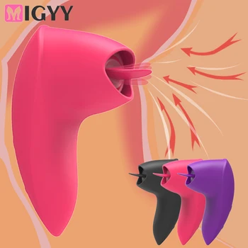 12 Frekans Emme Vibratör Yalama Titreşimli Seks Oyuncakları Kadınlar İçin Dil Meme Klitoral Stimülatörü Kadın Mastürbasyon