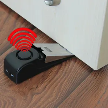125 dB Anti-hırsızlık Hırsız Durdurma Sistemi Güvenlik Ev Kama Şekilli Kapı Dur Stoper Alarm Blok Engelleme Sistemi