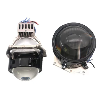 2 ADET led Lensler Farlar Hiperboloid Güçlendirme Projektör Araba Lens 3 inç Biled Lens Hella 3R G5 Matris LED Tuning Aksesuar