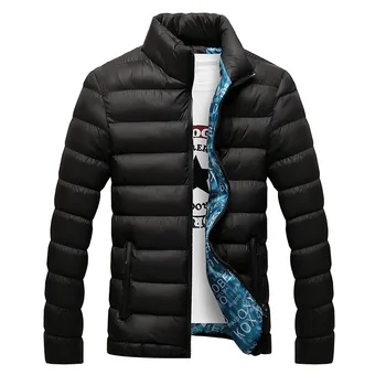 2022 Yeni kışlık ceketler Parka Erkekler Sonbahar Kış sıcak Dış Giyim Marka İnce Erkek Mont Rahat Rüzgarlık Kapitone Ceketler Erkekler M-6XL