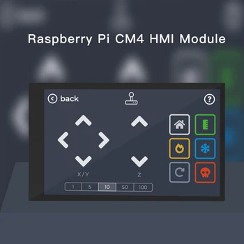 3D Yazıcı Ahududu Pi CM4 HMI Ekran Modülü Dokunmatik Ekran Modülü Küçük ve Yüksek Çözünürlüklü HIM DPI Arayüzü Kapasitif