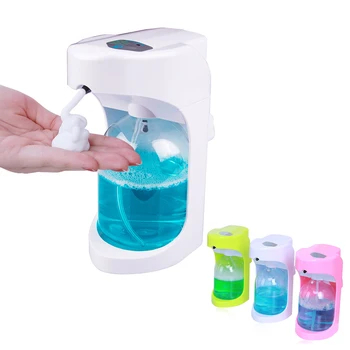 500ML Otomatik köpük sabun sabunluğu Akıllı Sensör ABS Dokunmatik Sabunluk Duvara Monte Ev Mutfak Banyo sabunluk