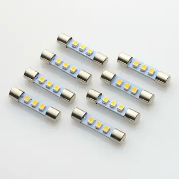 8 Yeni AC8V LED Sigorta Lambaları 8v 250mA Akkor Ampullerin Değiştirilmesi Marantz,Pioneer,Sansui ve Diğer Vintage Amplifikatörlere Uyar
