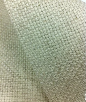 Aida kumaş 11 / 14CT keten aida çapraz dikişli kumaş tuval 40ct vardır kusur noktası DIY el sanatları malzemeleri dikiş nakış