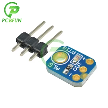 ALS-PT19 Analog ışık sensörü modülü yüksek dinamik aralık ışık sensörü kesme panosu Arduino için 2.5 V-5.5 V ışık UV sensörü modülü