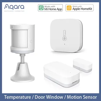 Aqara Hareket Sensörü İnsan Vücudu / Kapı Pencere / Sıcaklık Nem Sensörü Kablosuz Zigbee Bağlantı Uzaktan Kumanda Sensörü