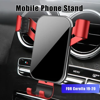 Araba telefon tutucu Hava Firar Dağı Klip Kelepçe Cep telefon tutucu Toyota Corolla 2019 2020 İçin GPS Yüksek Kaliteli Oto Aksesuarları