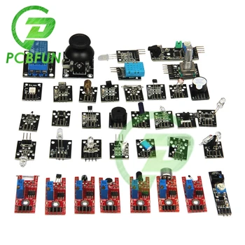 Arduino için 37 in 1 Sensör Modülleri Başlangıç Kitleri 37 in 1 Sensör Kiti R3 MEGA2560 37 Sensör Çeşitleri Ahududu Pi DIY