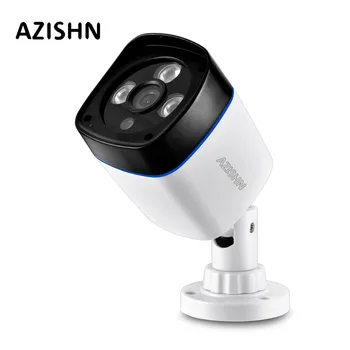 AZISHN H. 265 2MP FULL HD 1080P Güvenlik IP Kamera Bullet Açık Su Geçirmez Video gözetim kameraları Ağ Hareket Kamera