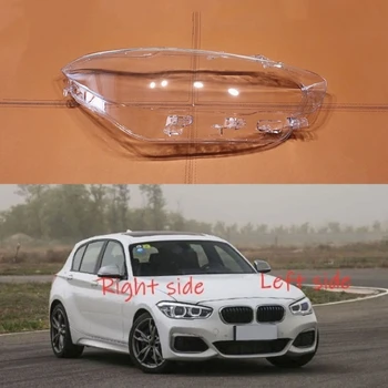 BMW 1 Serisi için F20 116i 118i 120i 125i 2015 2016 2017 2018 2019 Araba Far kapağı Far Lens Otomatik Kabuk Kapak