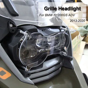 BMW için R1200GS Grille Far Koruyucu Güvenlik Lens Kapağı İçin Fit BMW R 1200 GS LC ADV 13-20 Akrilik Motosiklet Aksesuarları