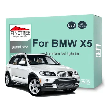 BMW İçin Led iç ışık kiti X5 E53 E70 2000-2013 LED Dome harita kapı havasız ortam kabini makyaj masası aynası ışık Canbus
