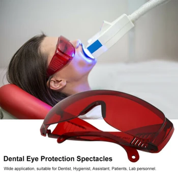 BÜYÜK PROMOSYON Diş Göz koruma gözlükleri Diş Diş Beyazlatma LED soğuk ışık Mavi Lamba Kullanımı Diş Hekimliği aracı