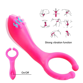 G Noktası Vibratörler Kadın Klitoris Meme Stimülatörü Yapay Penis Erkek Penis Yüzükler Horoz Halka Vibratör Anal Butt Plug Seks Oyuncakları Kadınlar için erkekler