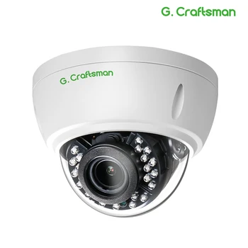 G. Usta 5X POE IP Kamera Vandalproof Optik Zoom SONY 5MP 4K IR Gece Görüşlü Güvenlik CCTV H. 265 Ses Video Gözetim