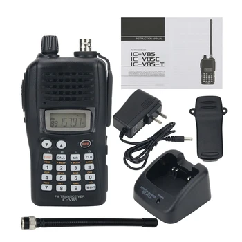 ICOM IC-V85 FM Verici Walkie Talkie VHF Telsiz 8W 10KM Deniz Gemileri İçin Mükemmel