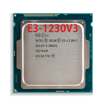 Intel Xeon E3 - 1230 v3 E3 1230 v3 E3 1230v3 3.3 GHz Dört Çekirdekli Sekiz İplik CPU İşlemci 8M 80W LGA 1150