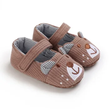 Karikatür Yenidoğan Bebek Kız Ayakkabı Bebek Erkek Ilk Yürüyüşe Yumuşak Taban Yaz Güz Sevimli Beşik Ayakkabı Toddler Bebek Yürüyüş Prewalkers