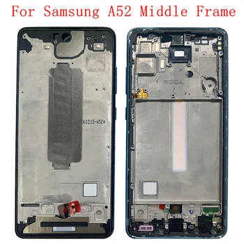 Konut Orta Çerçeve LCD Çerçeve Plaka Paneli Şasi Samsung A52 A525 A526 A72 A725 A726 Telefon Metal Orta Çerçeve