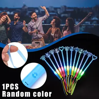 Light Up Çubuk Kızdırma Fiber Optik Sopa 3 Modları İle LED Oyuncaklar Festivali doğum günü hediyesi Düğün Parti İyilik konser ışık sopa