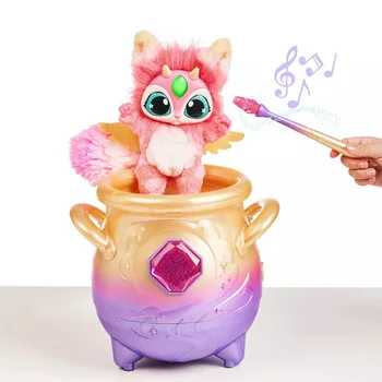 Magics Oyuncak Mixies Pembe Büyülü Misting Kazan Karışık Sihirli Sis Pot çocuk oyuncakları Doğum Günü Hediyeleri için çocuk oyuncakları Renkli