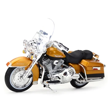 Maisto 1: 18 Harley-Davidson 1999 FLHR Yol Kral Döküm Araçları Koleksiyon Hobiler Motosiklet Model Oyuncaklar