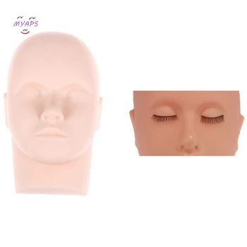 Manken Kafa Yüz Cilt 3D Microblading Kalıcı Makyaj Kaş Dudak Dövme Uygulaması İnsan Manken Kafa Yüz Cilt Aksesuarları