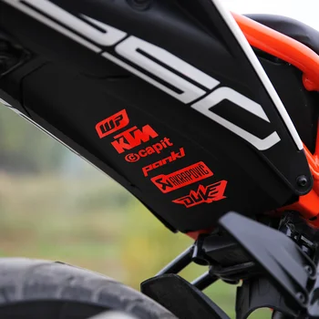 Motosiklet Arka Çamur Kiremit Çamurluk Kuyruk Kanat Sponsoru Kombinasyonu çıkartma Kişiselleştirilmiş Modifikasyonu Ktm Duke250