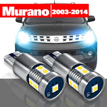 Nissan Murano için 1 2 Z50 Z51 2003-2014 Aksesuarları 2 adet LED park lambası 2004 2005 2006 2007 2008 2009 2010 2011 2012 2013