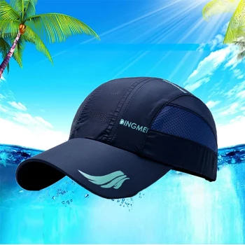 NIXHIT Yeni Yaz Hızlı Kuru Nefes Ince Kadın erkek beyzbol şapkası Açık Spor Balıkçılık Seyahat Yürüyüş Tırmanma güneş şapkası A298