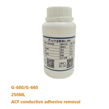 Orijinal ithal G - 660 G-680 ACF iletken tutkal temizleme sıvısı LCD kablo tamir temizleme sıvısı 250ml
