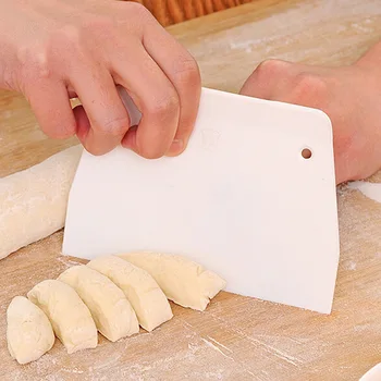Pasta Kesici Kek Krem Kazıyıcı Kek Dekorasyon Aracı Çok Fonksiyonlu Yamuk Spatula Mutfak Pişirme Araçları Pişirme Aksesuarları