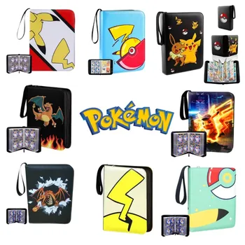 Pokémon 400 adet Kart Pokemon Albümü 4 Cep Oyun Kartı Pokémon Kart Toplama Kartı Paketi doğum günü hediyesi noel hediyesi Sürpriz