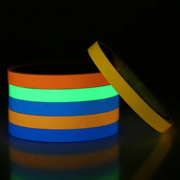 Renkli aydınlık bant yansıtıcı kızdırma bandı kendinden yapışkanlı etiket çıkarılabilir aydınlık bant