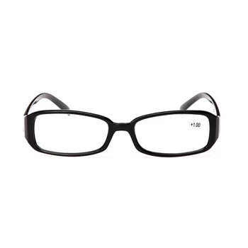 Siyah Optik Kare okuma gözlüğü Gözlük Erkek Kadın Gözlük Kadın Gözlük sürüş gözlükleri Unisex Yorgunluk Direnci
