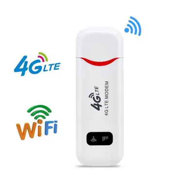 sıcak 4G LTE Kablosuz USB Dongle Mobil Hotspot 150Mbps Modem Sopa Sım Kart Mobil Geniş Bant Mini 4G Yönlendirici Araba Ofis Ev İçin