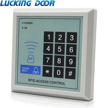 Sıcak Satış RFID Erişim Kontrol Sistemi Cihazı Makinesi Güvenlik 125 kHz RFID Proximity Giriş Kapı Kilidi 1000 kullanıcı