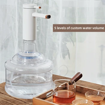 Taşınabilir Su Şişesi Pompası USB Şarj Otomatik Elektrikli su sebili pompa şişesi Su Pompası Otomatik Anahtarı İçme Dağıtıcı