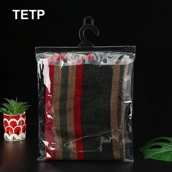TETP 10 Adet Fermuarlı çanta Kanca İle Mağaza Giysi Eşarp Pantolon Yastık Ekran İyilik Ev Depolama Açılıp Kapanabilir Küçük İşletmeler İçin