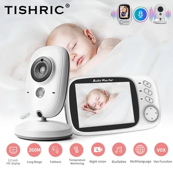 TISHRIC bebek izleme monitörü Kamera Ile VB603 Bebek Gözetim Kamera 3.2 