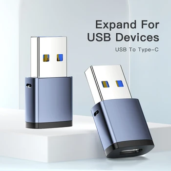 USB 3.0 OTG Erkek C Tipi Dişi adaptör Dönüştürücü Macbook Xiaomi Mi 12 Pro Samsung S21 Oneplus USB-C Veri Kablosu Konektörü
