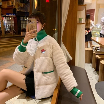 Wear Golf Giyim kadın Kış Lüks Giyim Ceketleri mal malbon 2022 Golf Giyim Kadife Ekleme Kalınlaşmış Sıcak kadın Coa