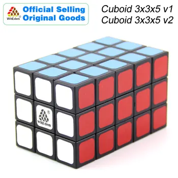 WitEden 3x3x5 Cuboid Sihirli Küp v1 v2 335 Cubo Magico Profesyonel Hız Neo Küp Bulmaca Kostka Antistres Oyuncaklar Çocuk İçin