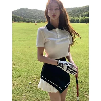 Yeni Golf Giyim Kadınlar Yüksek Kalite Sonbahar Kış Bayanlar Golf Etek Tenis Spor Yoga Şort Açık Spor Hızlı Kuru Golf kıyafeti