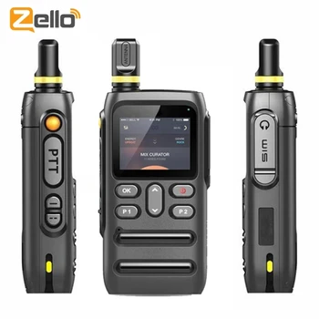Zello 4G Android Walkie Talkie Kullanışlı WIFI GPS Sım Kart Bluetooth Mobil Amatör Radyo 100km İki Yönlü Telsiz 5000Km
