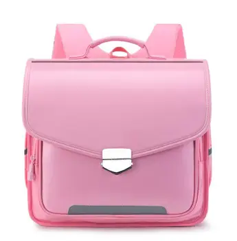 Çocuklar Japon okul çantaları kızlar ve erkekler için PU Ortopedik sırt çantası kitap çantaları satchel sınıf 1-3 Japonya okul sırt çantası kızlar için