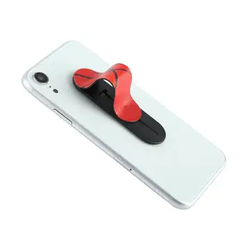Cep Telefonu Parmak Yüzük Tutucu Evrensel U Şekilli Çok Bantlı telefon tutamağı Arka Etiketli Montaj Standı