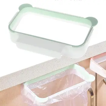 Mutfak çöp torbası Tutucu Asılı Dolap Kapı Çanta Tutucu Uzay Tasarrufu Güvenilir Kullanımı Kolay Ev Gereçleri Yemek Masaları